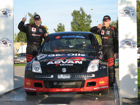 Martin Johansen kørte den første generelle sejr hjem til Suzuki i Dansk rally.
